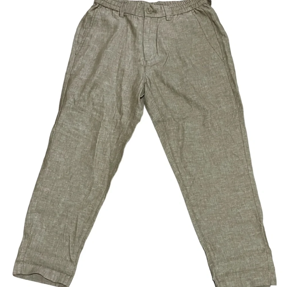 Banana Republic Men's Olive Linens